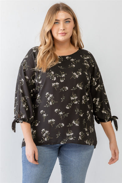 Demure Softness Blouse - Plus