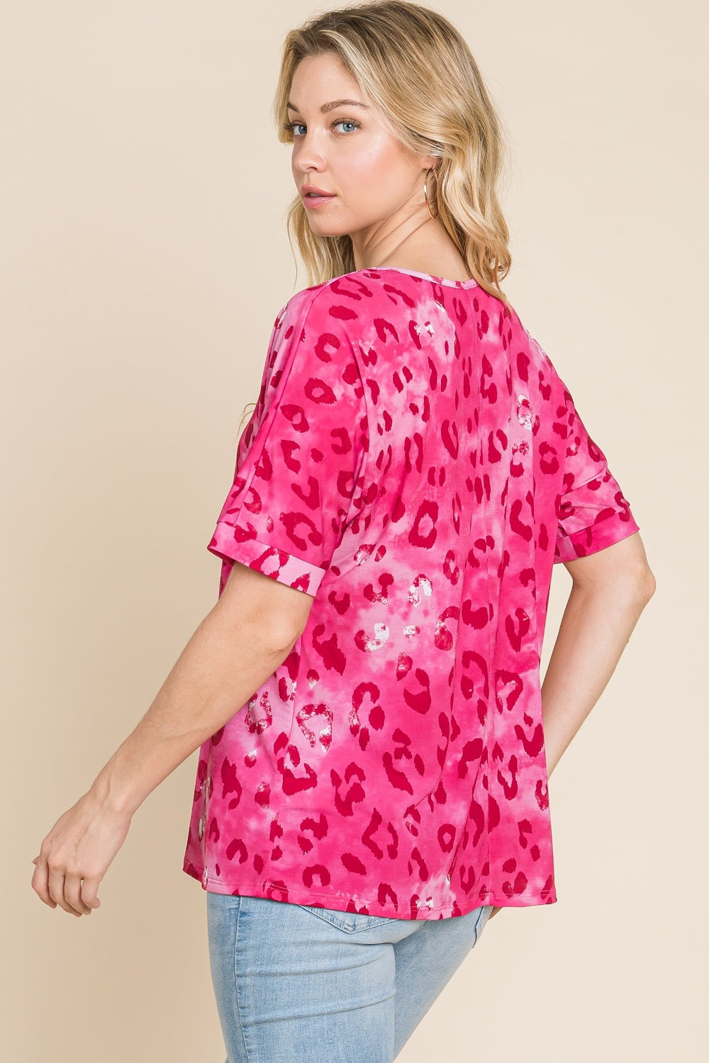 Leopard Love Short Sleeve Top