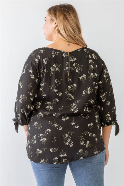 Demure Softness Blouse - Plus