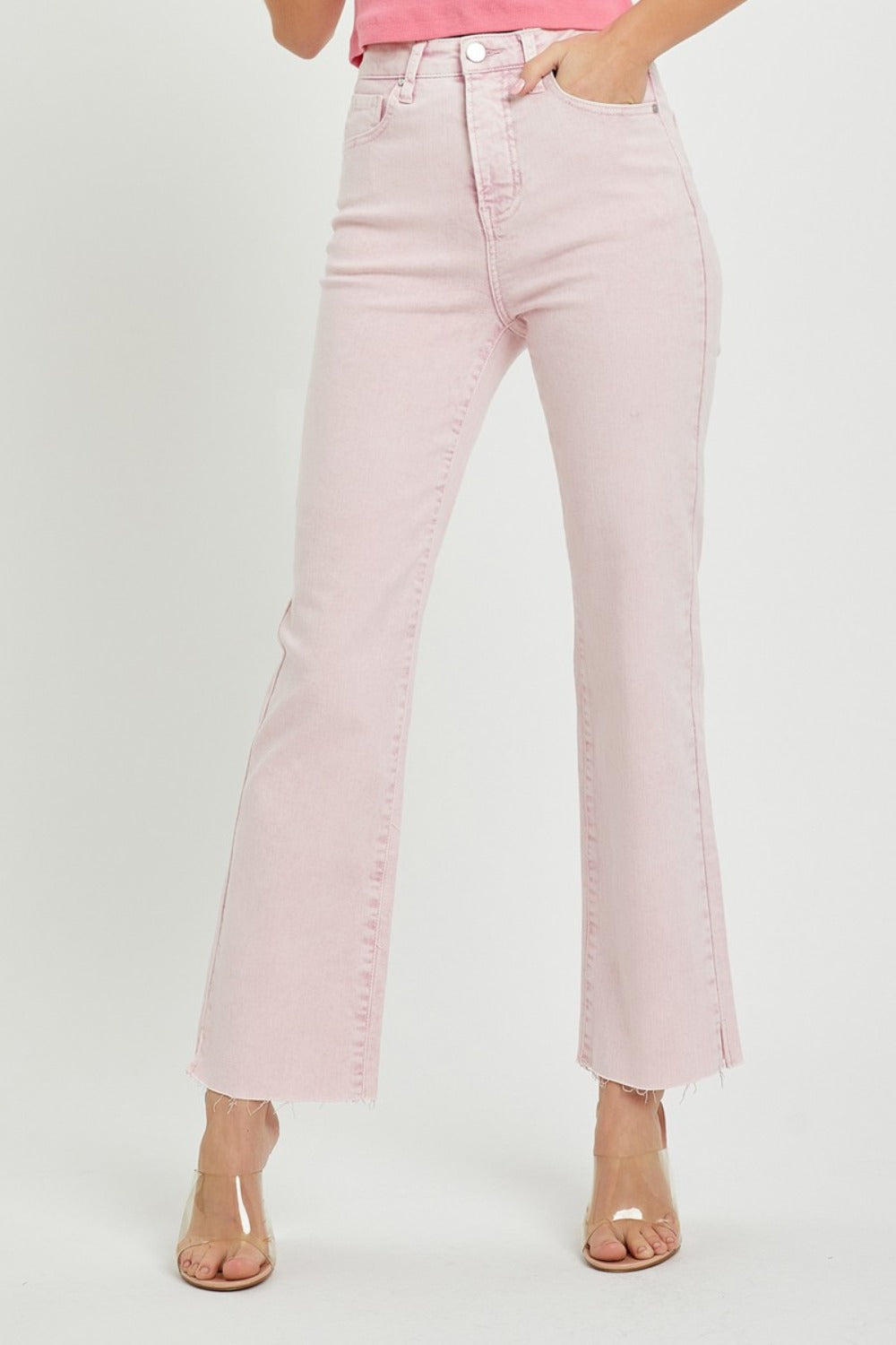 RISEN Sylvia Tummy Control Straight Jeans