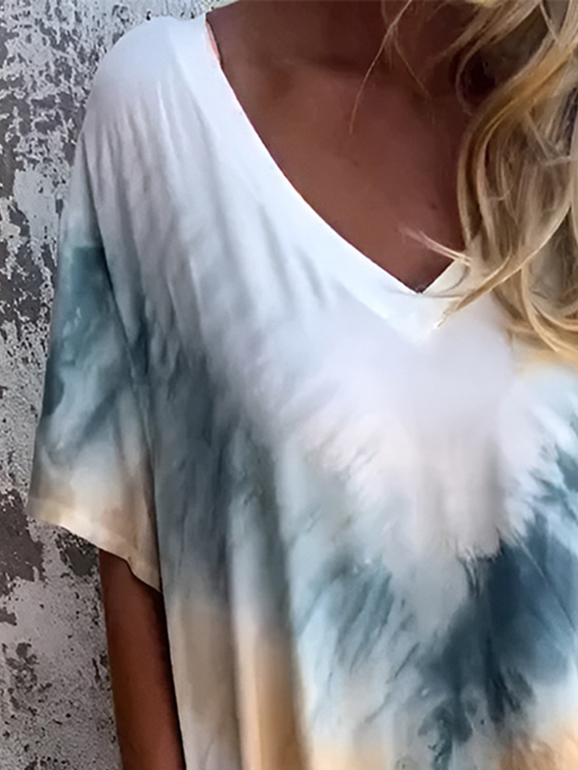 Feeling Beachy Tie-Dye Short Sleeve Maxi