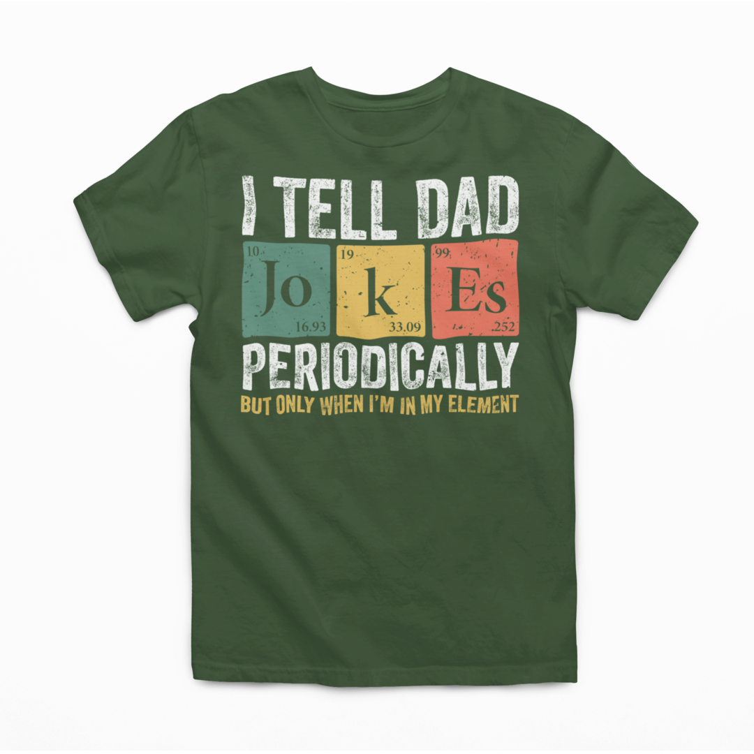 I Tell Dad Jokes Graphic Tee *4 colors*