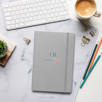 CRB Hardcover Notebook (White or Silver)