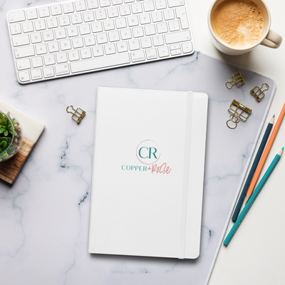 CRB Hardcover Notebook (White or Silver)