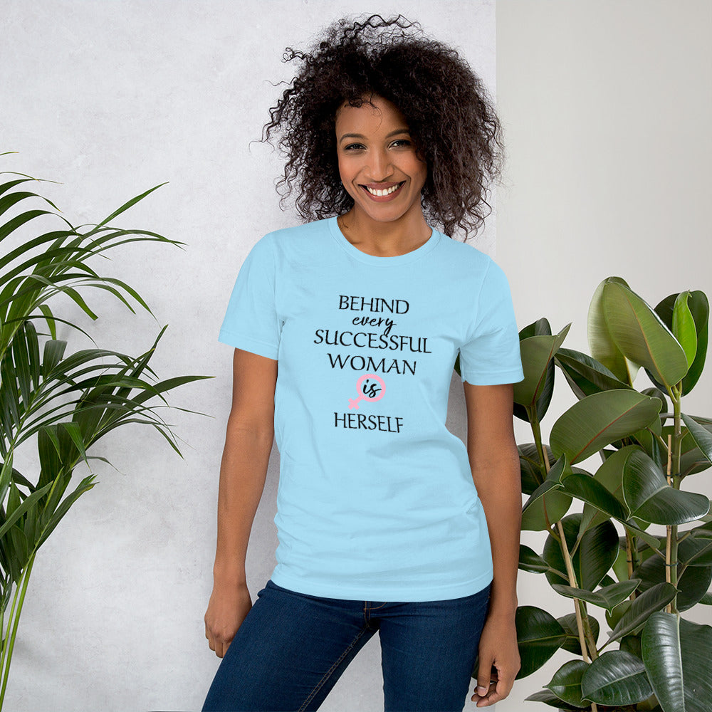 Behind Every Successful Woman Graphic Tee