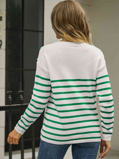 The Perfect Touch Button Sweater