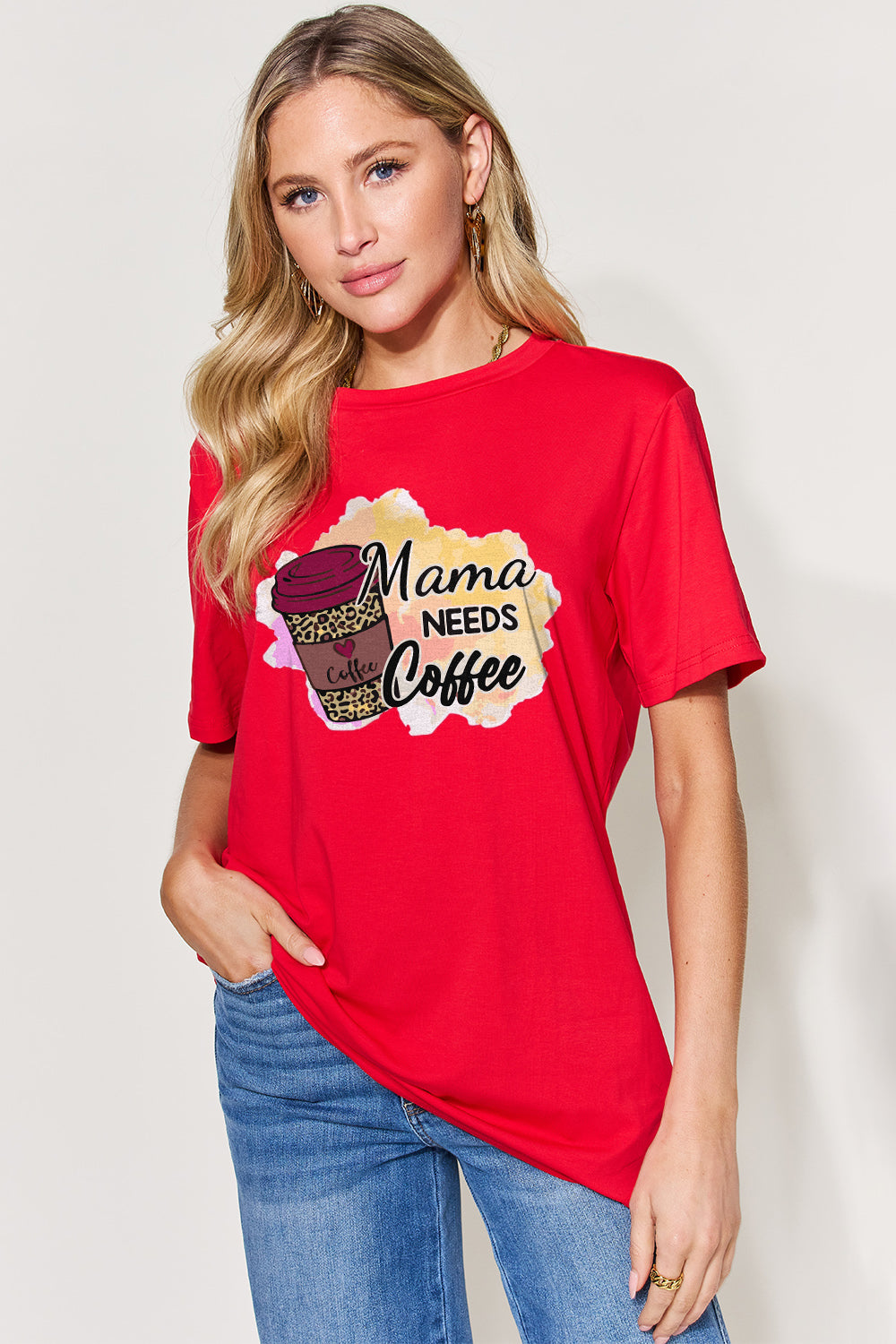 MAMA NEEDS COFFEE Graphic Tee *8 colors*