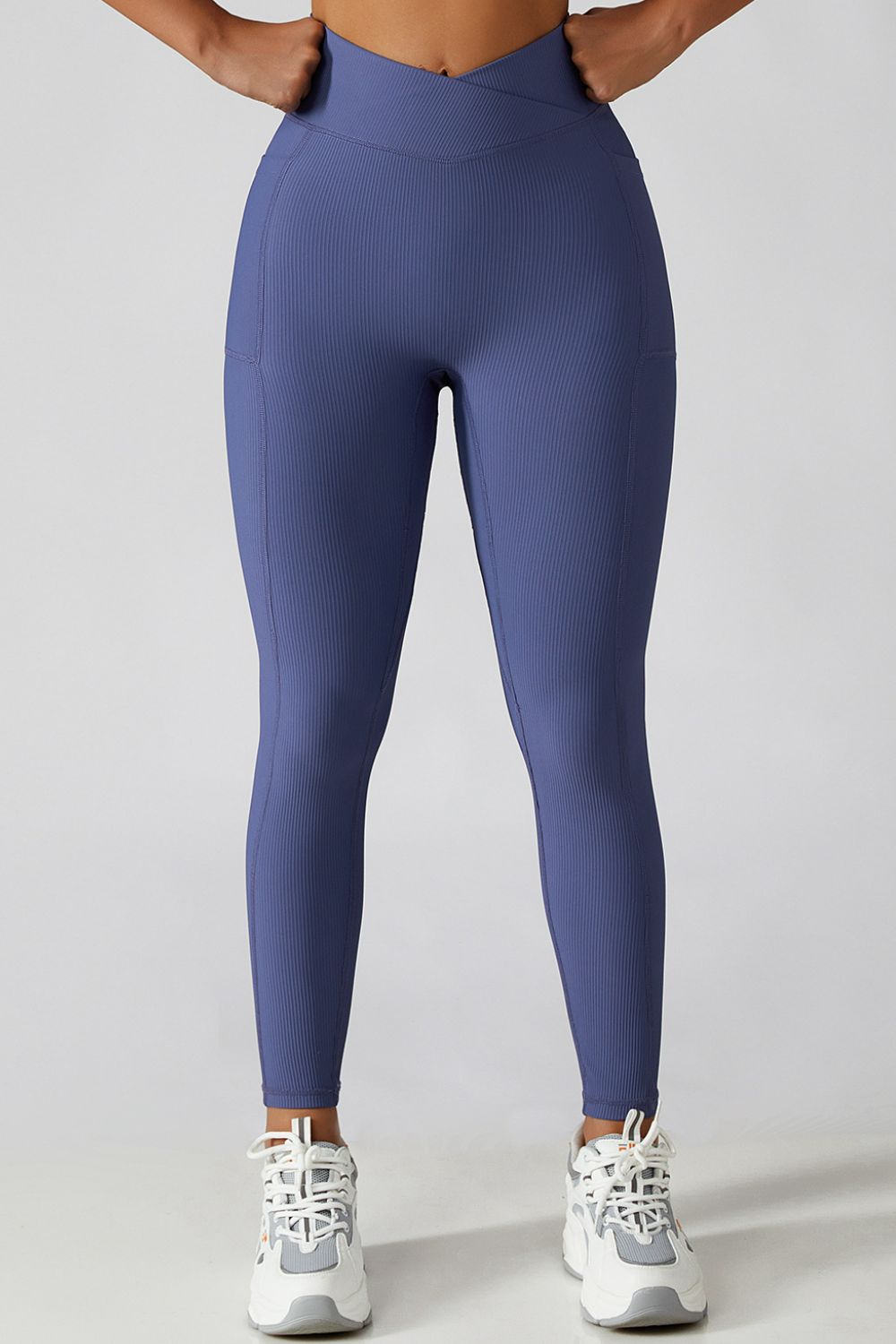 Crossover Waist Active Leggings *8 colors*