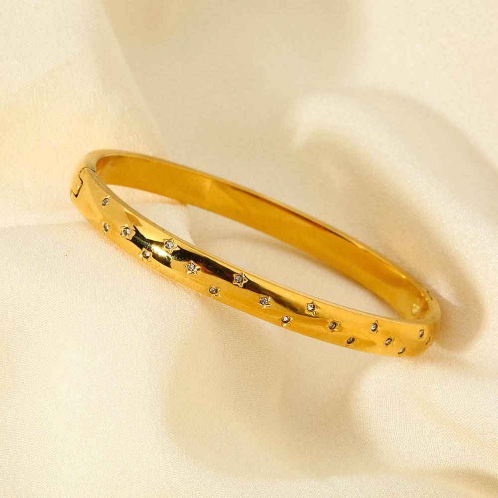 Stay Golden Bangle (With Box) *FINAL SALE*