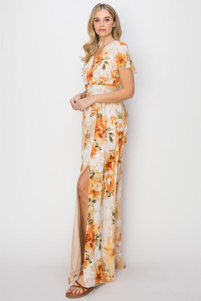 Spring in Bloom Maxi Dress