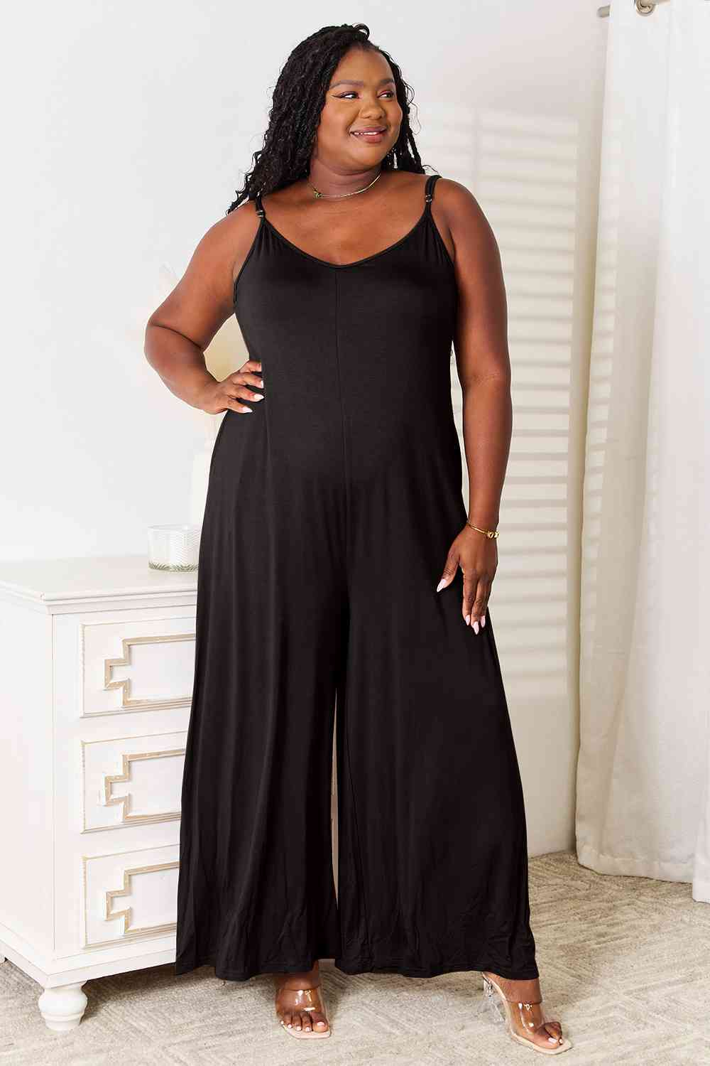 The Perfect Level Of Comfort Wide Leg Jumpsuit