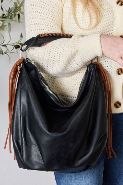 Bohemian Fringe Hobo Bag