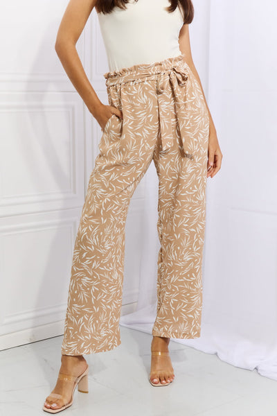 Right Angle Pants in Tan