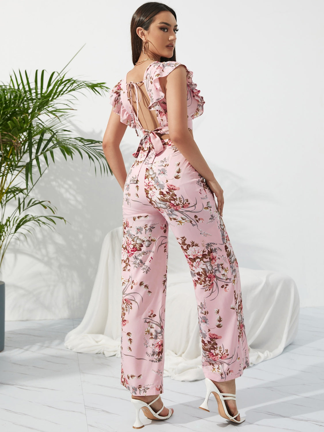 Belle of the Beach Top and Pants Set