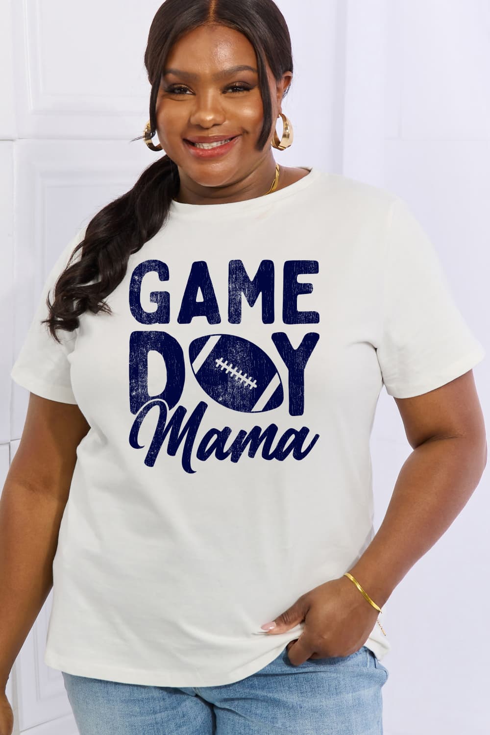 GAMEDAY MAMA Graphic Cotton Tee