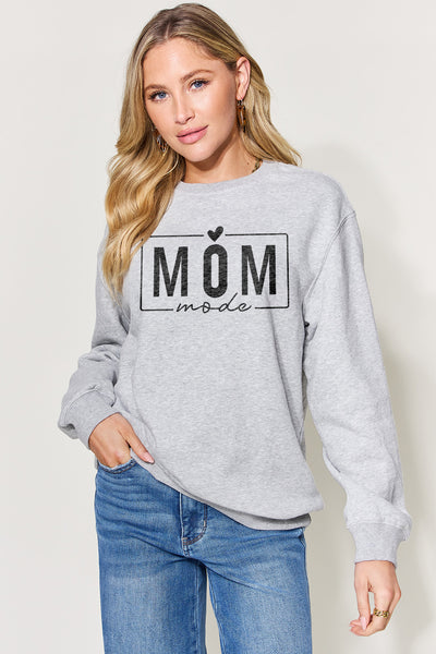 MOM MODE Graphic Long Sleeve Sweatshirt *4 colors*