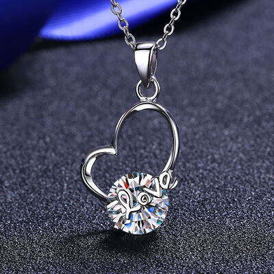 Lots of Love 2 Carat Moissanite 925 Sterling Necklace