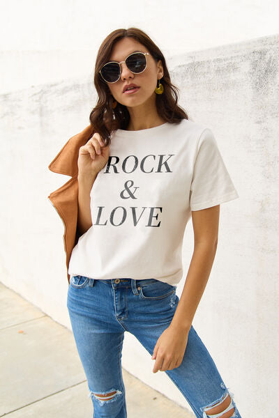 ROCK ＆ LOVE Graphic Top