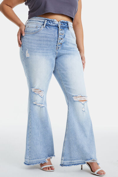 BAYEAS Donna Flare Jeans