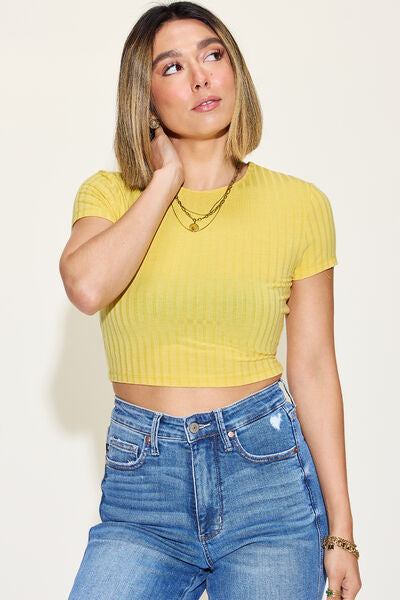 Favorite Basic Cropped Tee *10 colors*