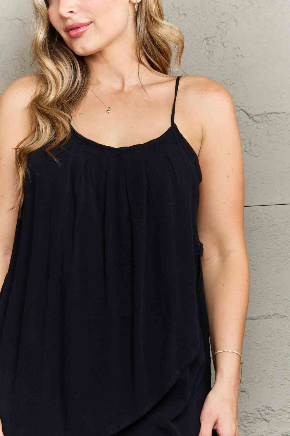 Hang Loose Tulip Hem Cami Top