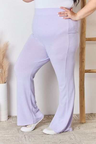 RISEN Ultra Soft Flare Pants in Lavender