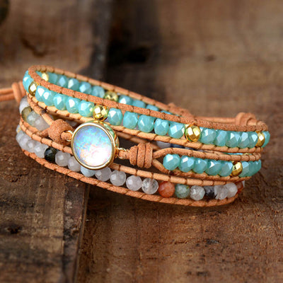 Opal Beaded Layered Bracelet *FINAL SALE*