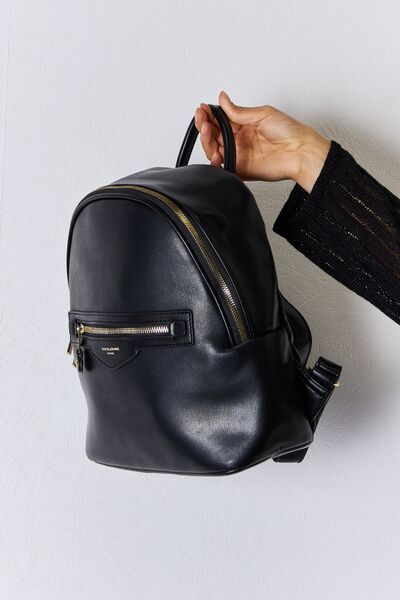 Classic Chic Vegan Leather Backpack