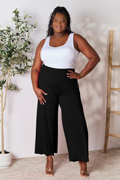 Mix 'n Match Basics Wide Leg Pants