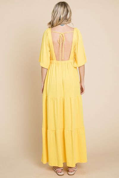 You Are My Sunshine Backless Maxi