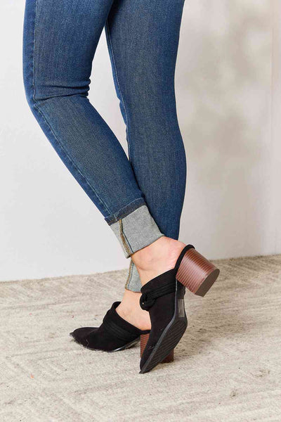 To The Point Braided Trim Mules