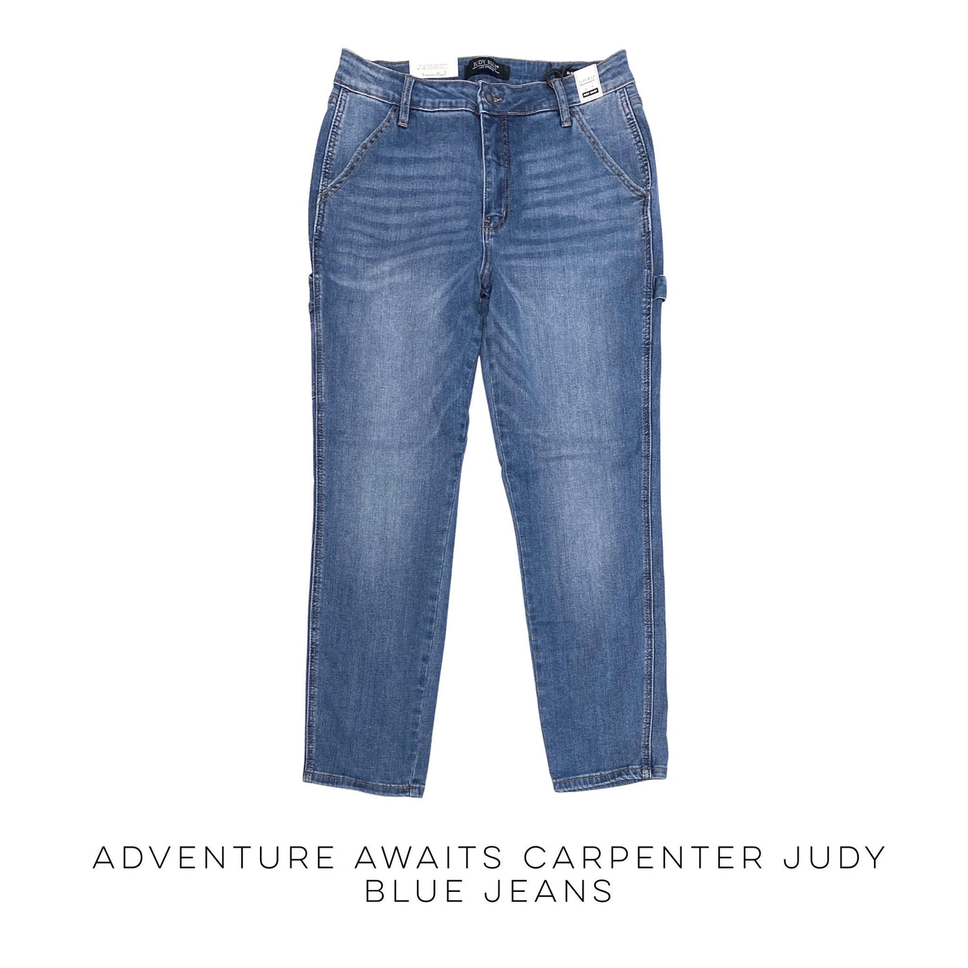 Judy Blue Adventure Awaits Carpenter Jeans - Copper + Rose