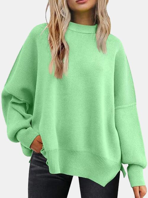 Erica Side Slit Sweater