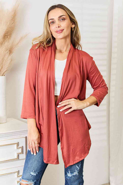 Class Act Cardigan in Coral