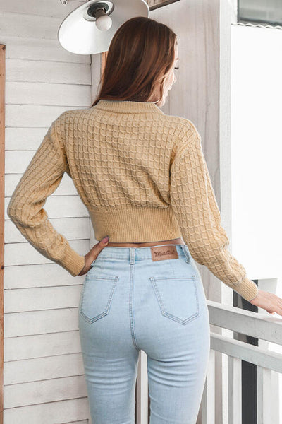 Downtown All Day Cropped Sweater