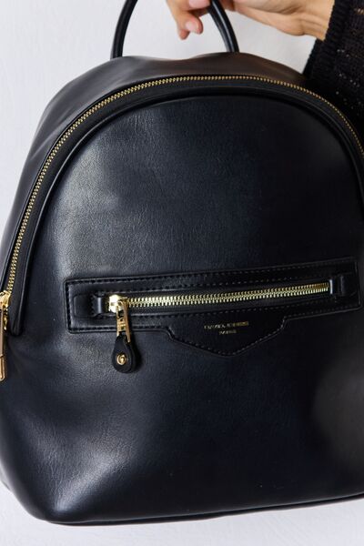 Classic Chic Vegan Leather Backpack