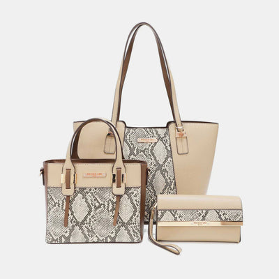 Nicole Lee USA Serpiente Handbag Set *4 colors*