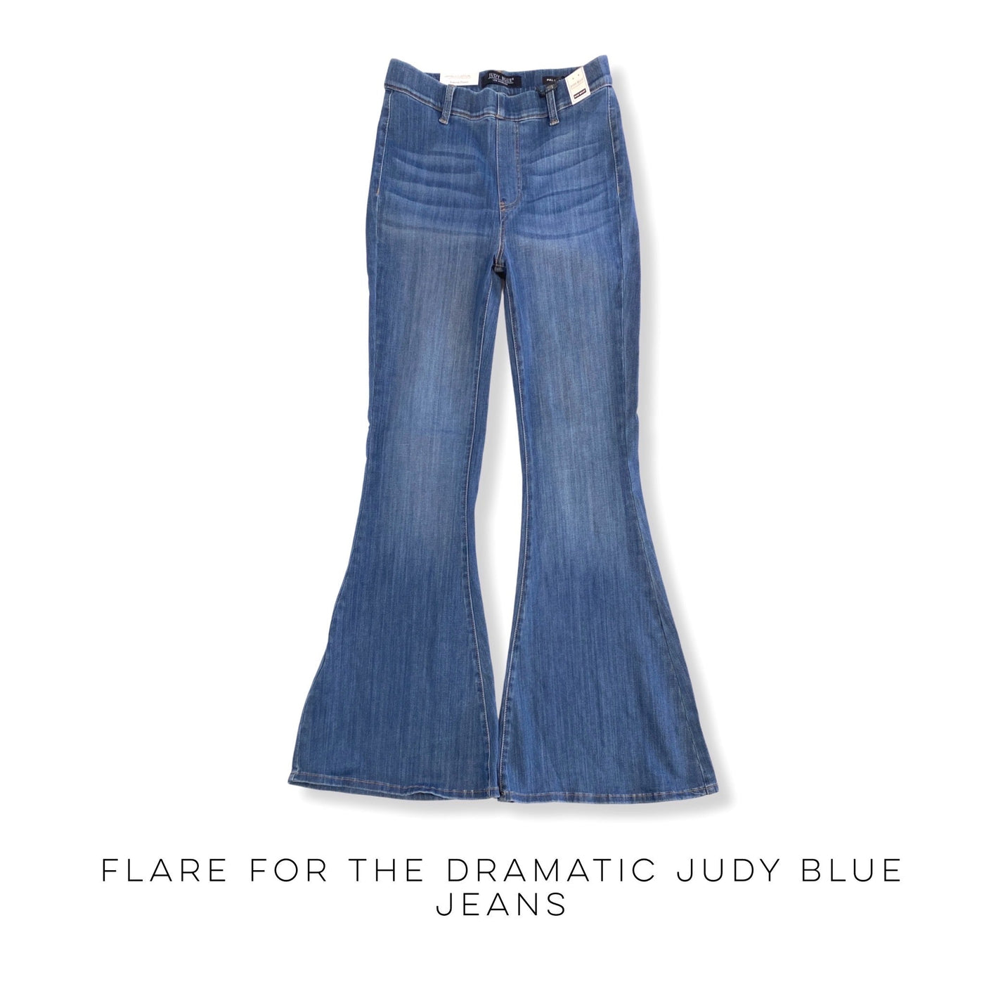 Flare for the Dramatic Judy Blue Jeans - Copper + Rose