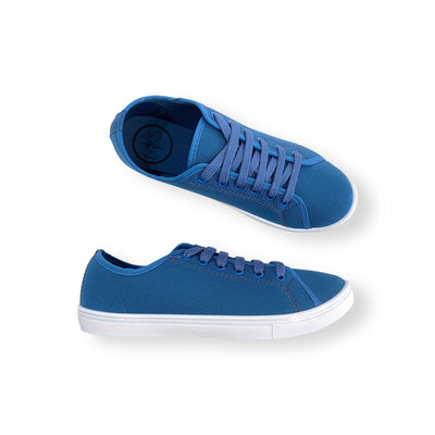 Free Spirit Sneakers in Blue - Copper + Rose