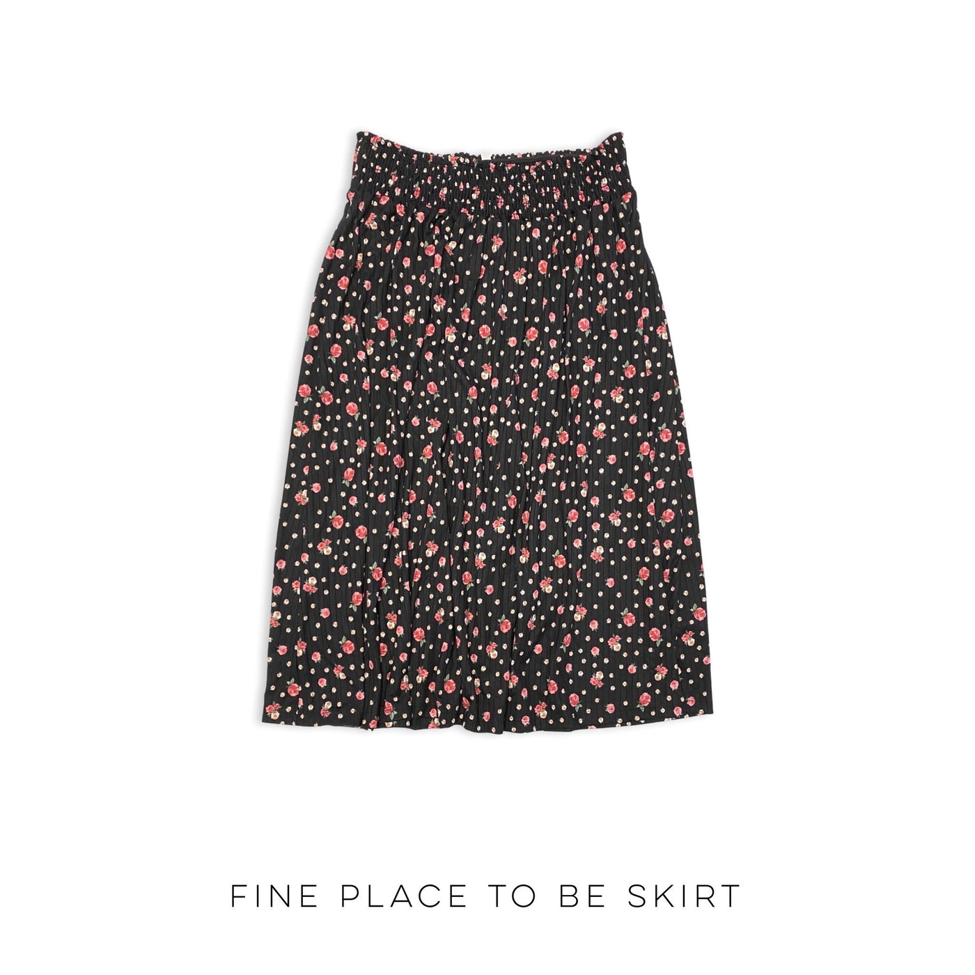 Fine Place to Be Skirt - Copper + Rose
