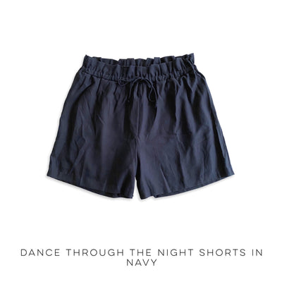 Dance through the Night Shorts in Navy - Copper + Rose