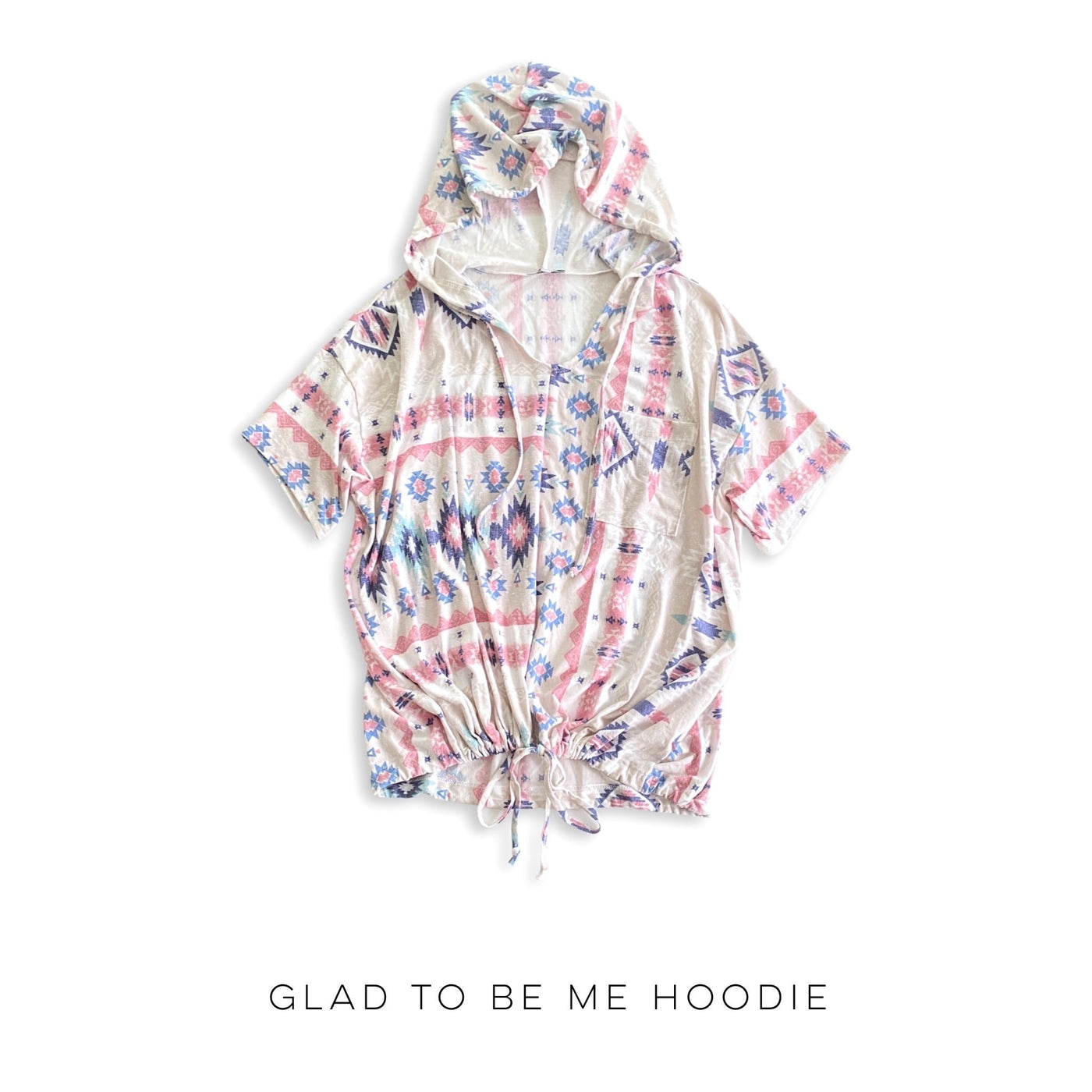 Glad to Be Me Hoodie - Copper + Rose