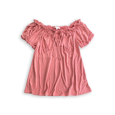 Down in the Valley Top in Marsala - Copper + Rose