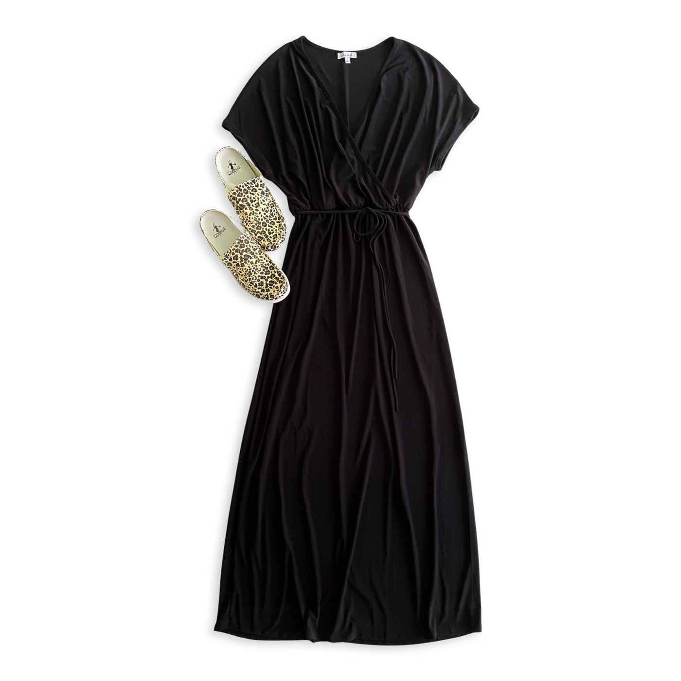 Be Majestic Dress in Black - Copper + Rose