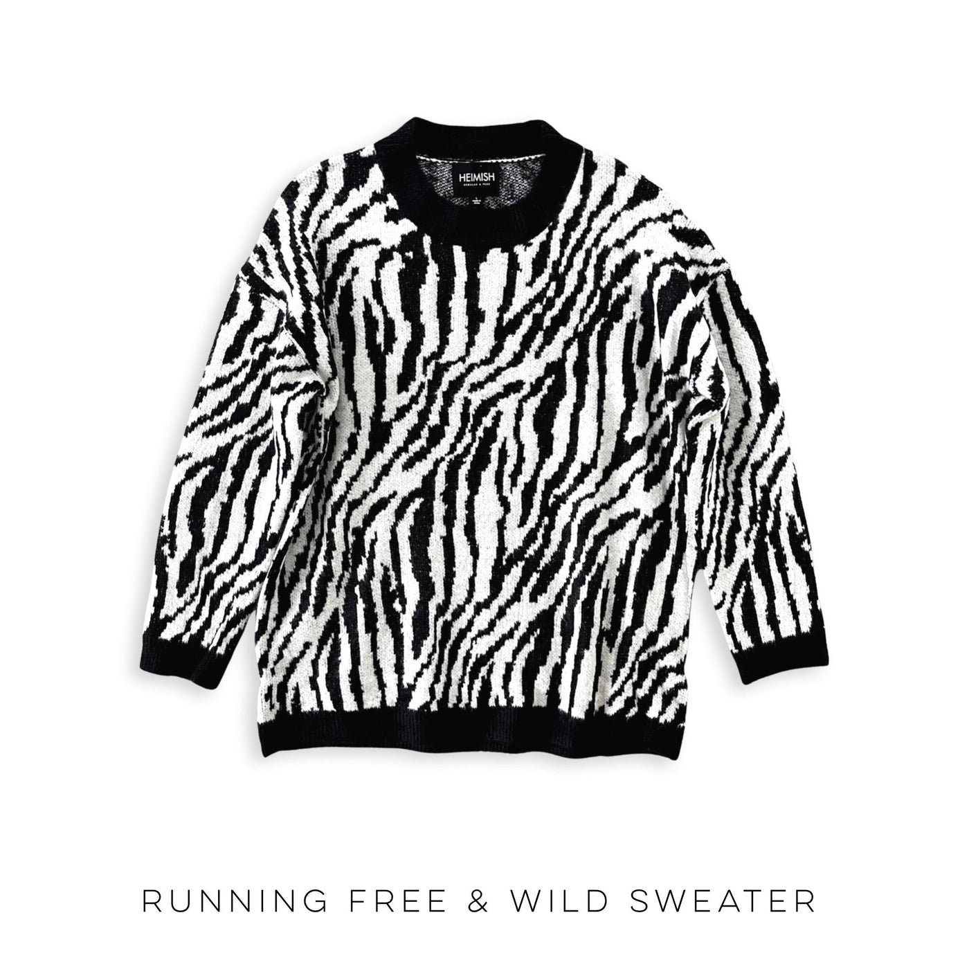 Running Free & Wild Sweater - Copper + Rose