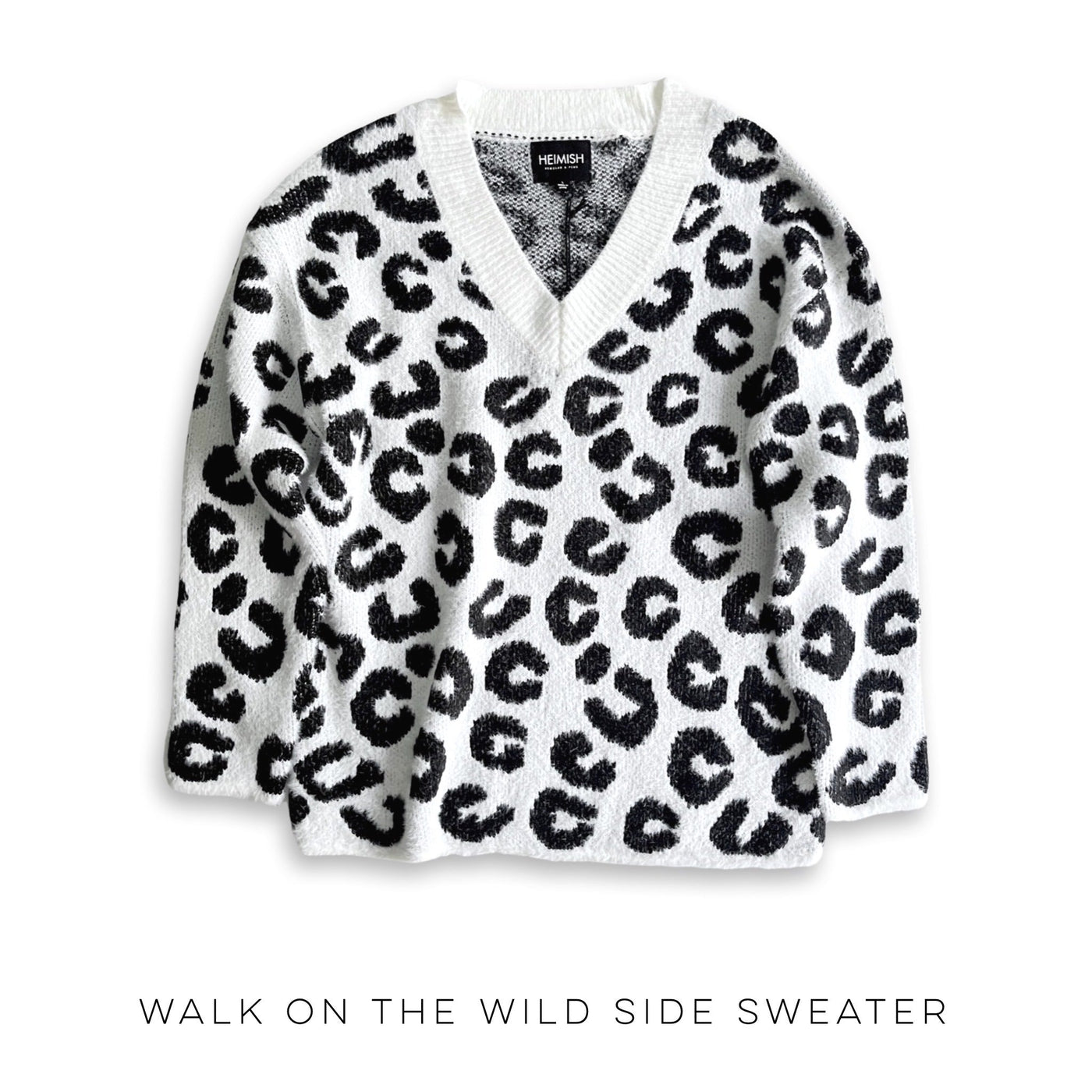 Walk on the Wild Side Sweater - Copper + Rose