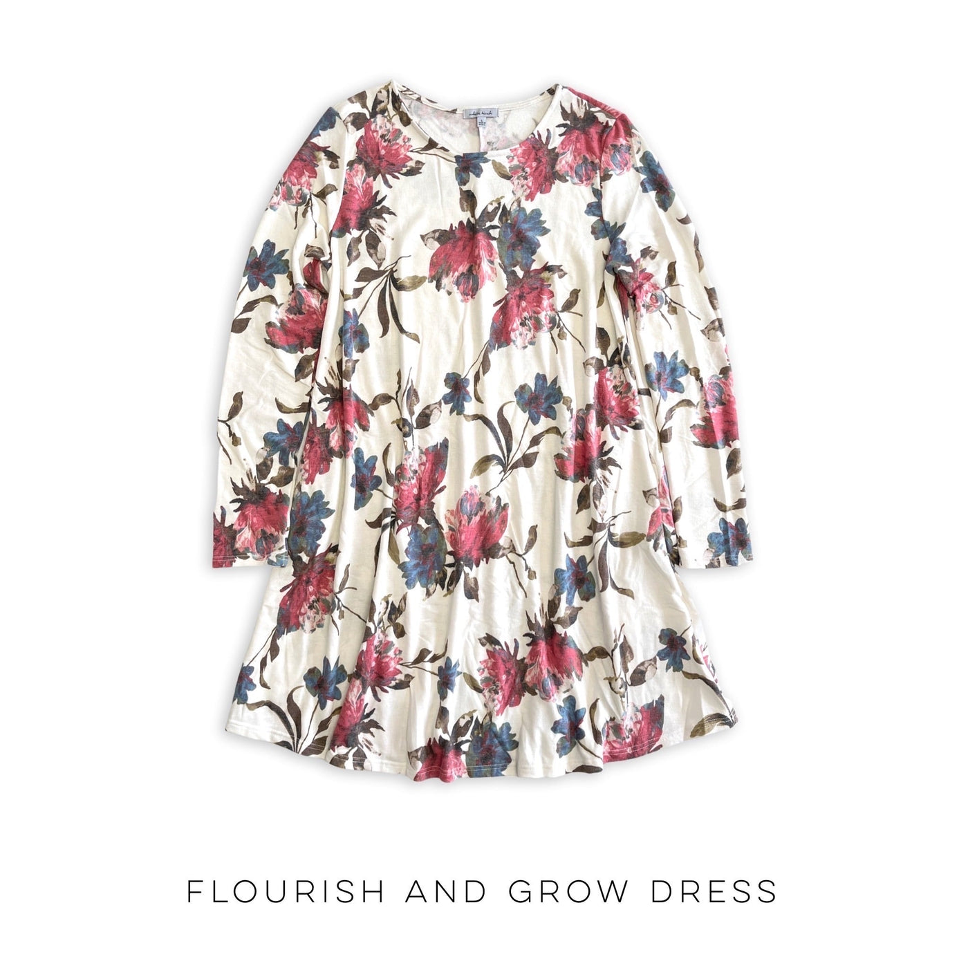 Flourish and Grow Dress - Copper + Rose