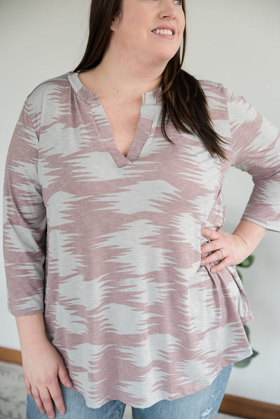 Flawless Everyday Gabby Top - Copper + Rose