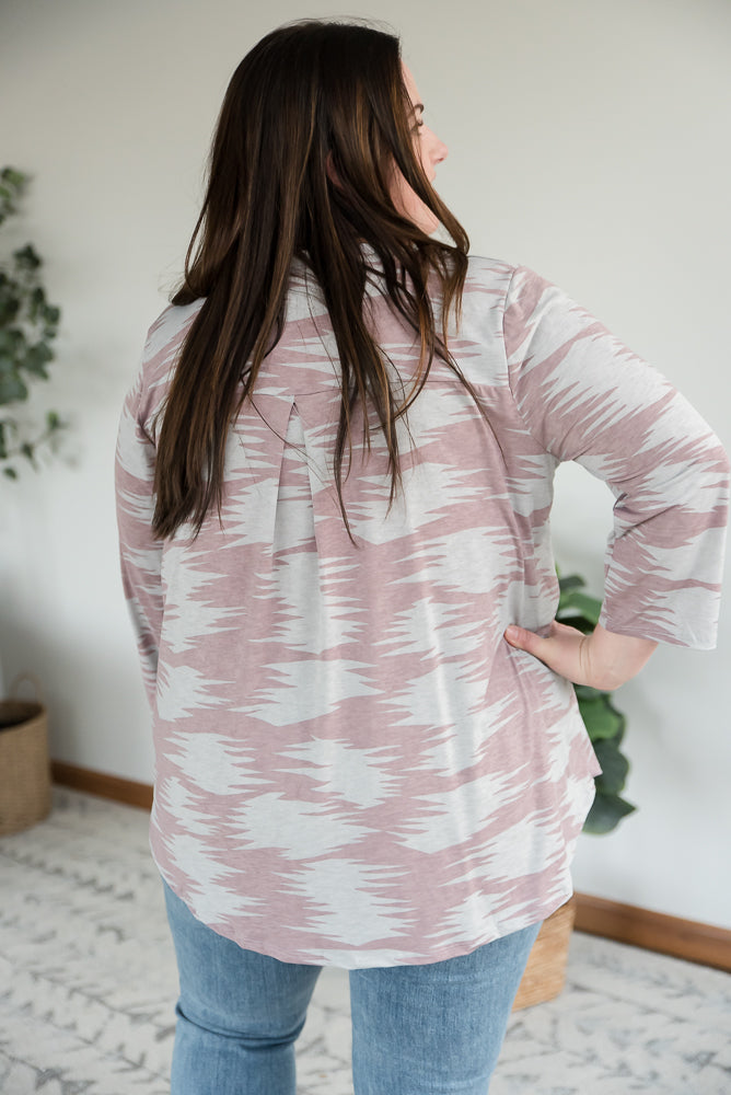 Flawless Everyday Gabby Top - Copper + Rose