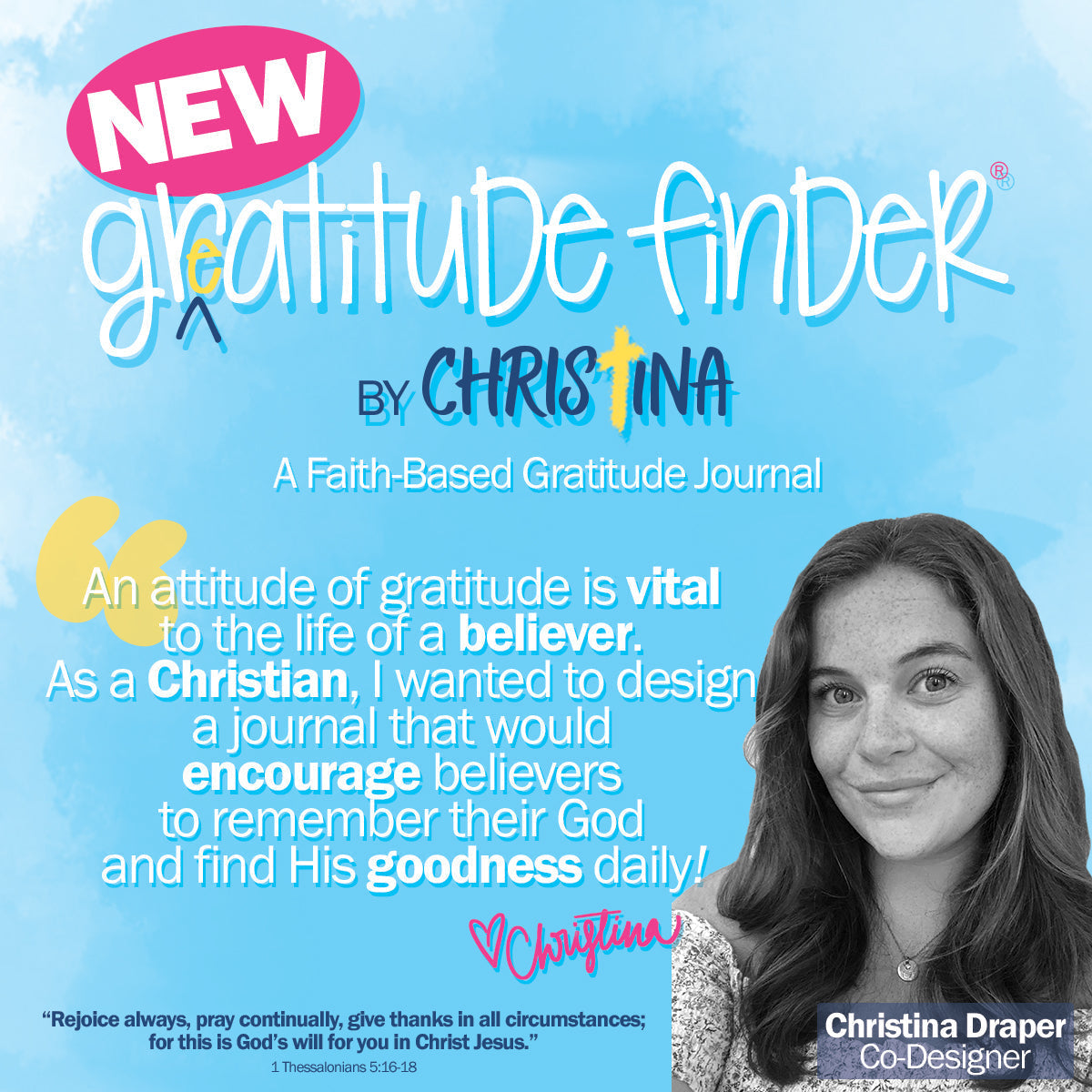 Faith-Based Gratitude Finder® Journals *3 colors*